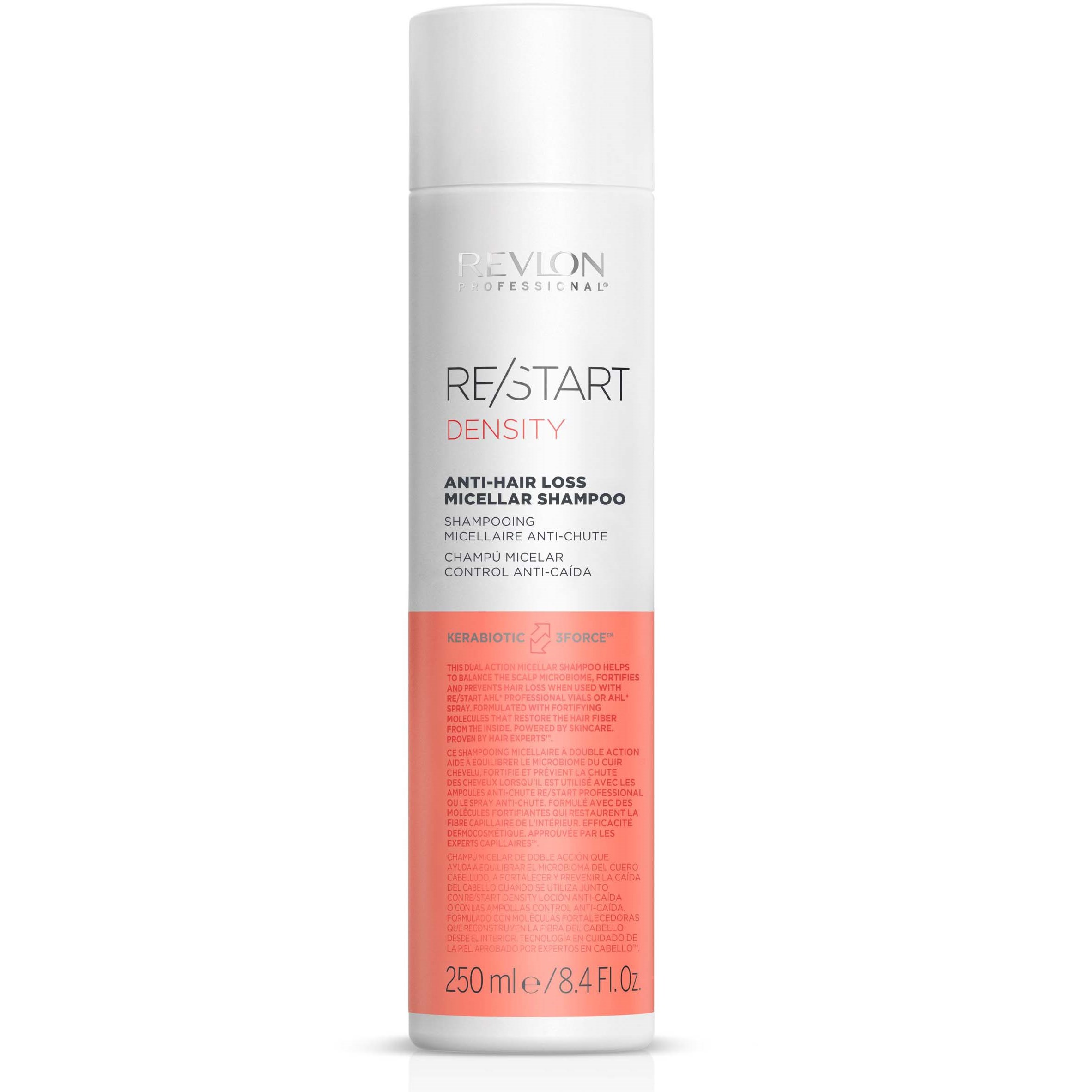 Revlon Restart Density Anti-Hair Loss Micellar Shampoo 250 ml billede