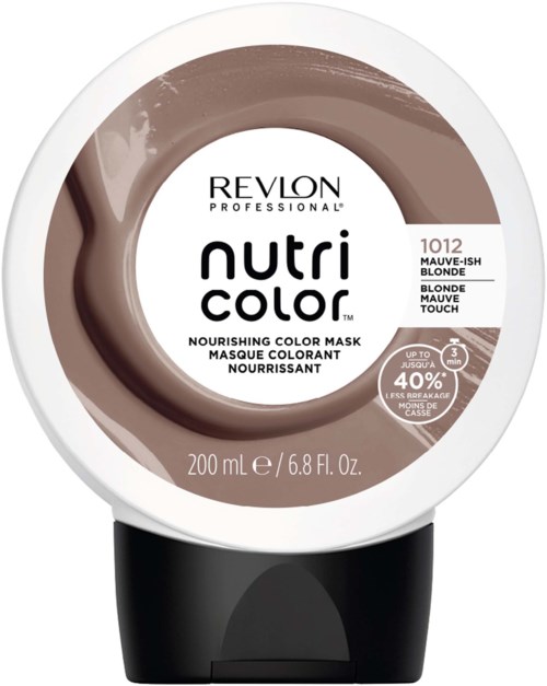 Revlon Nutri Color närande hårinpackning i nyansen 1012 Mauve-Ish Blonde med 40% mindre skador, 200 ml.