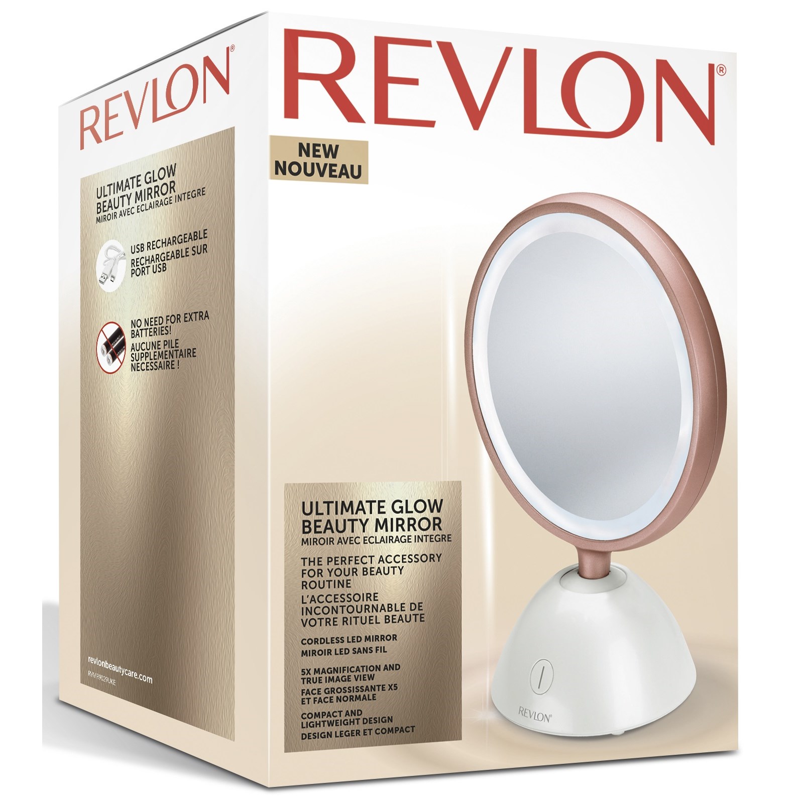 Alternativ bild 1 för Revlon Tools Revlon Ultimate Glow Beauty Mirror