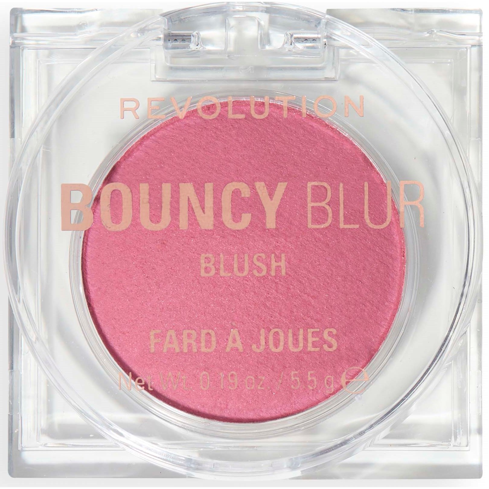 Revolution Beauty London Bouncy Blur Blush Blurry Rose