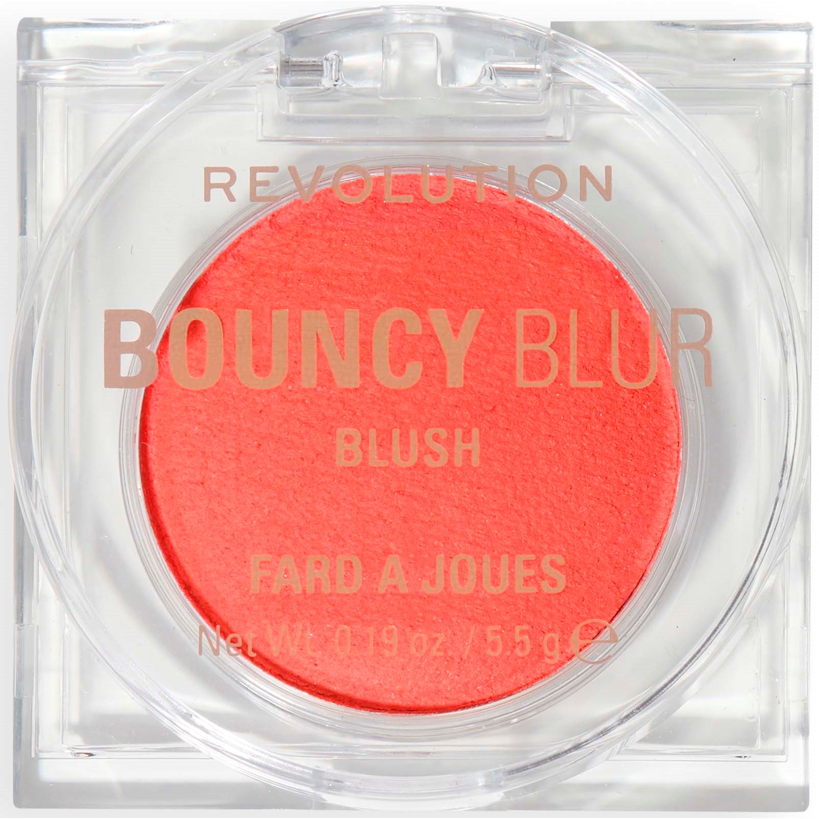 Revolution Beauty London Bouncy Blur Blush Coral Blur Burst