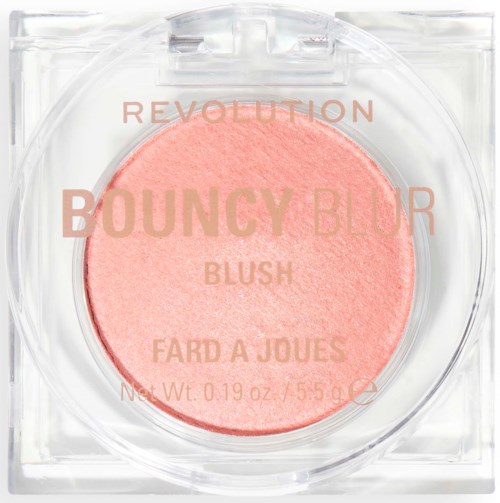 Revolution Beauty London Bouncy Blur Blush Light As A Cloud Peachy Pink