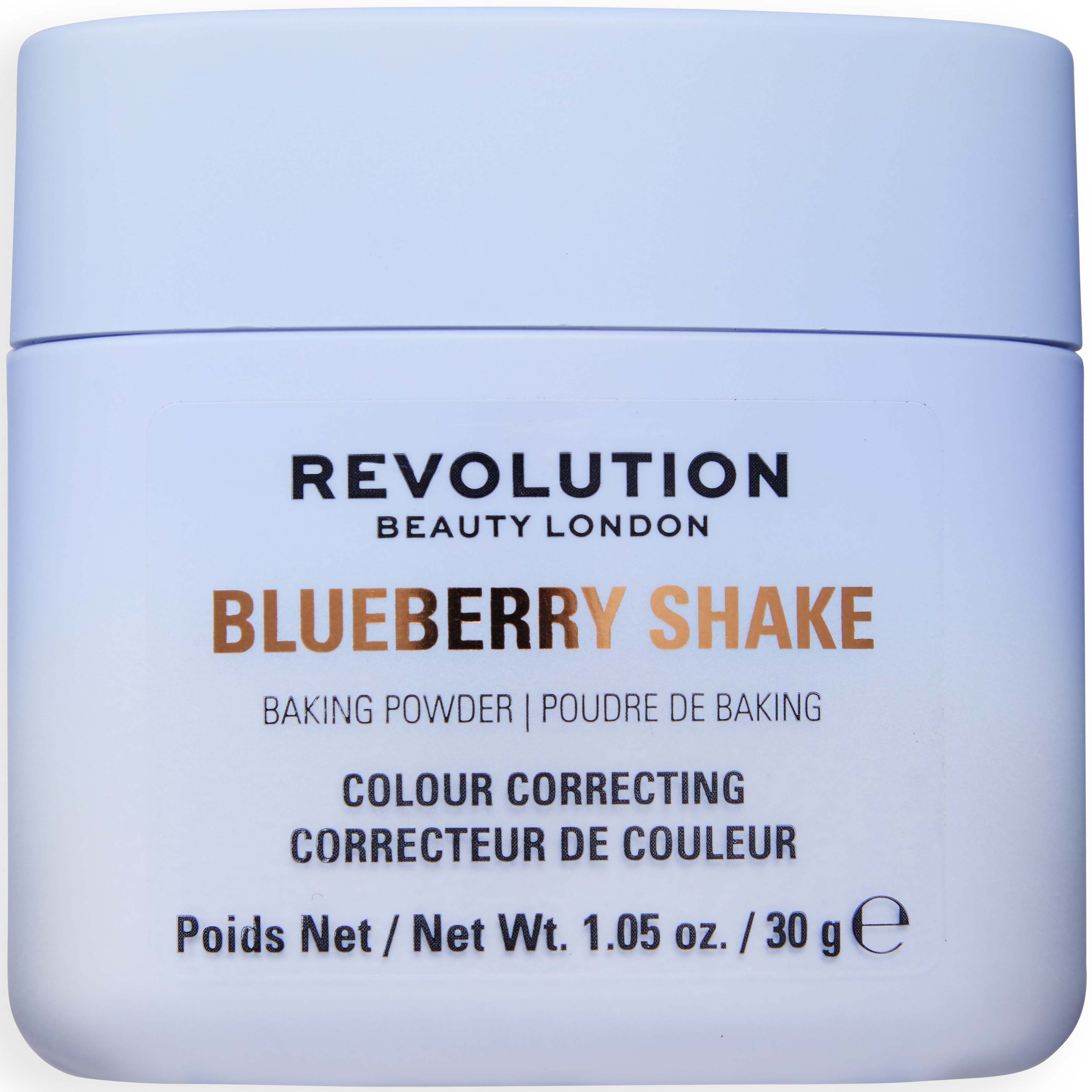 Revolution Beauty London Colour Correcting Loose Baking Powder Blueberry Shake