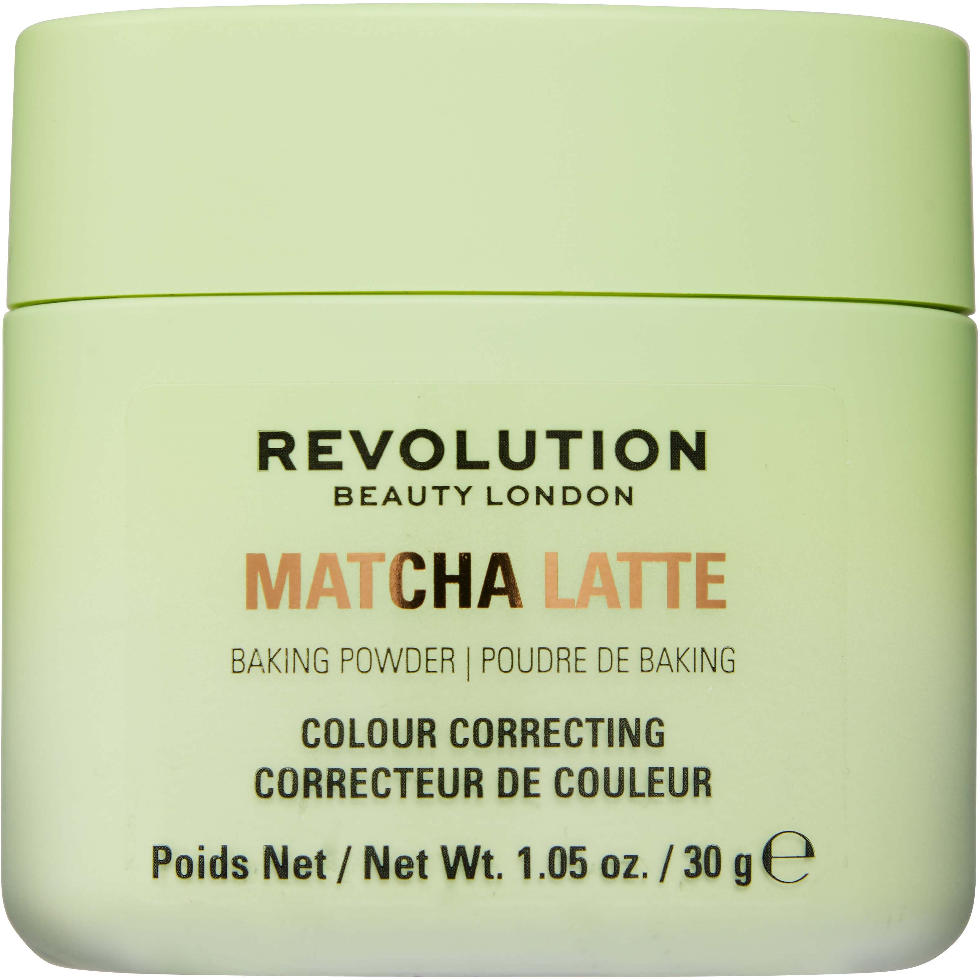 Revolution Beauty London Colour Correcting Loose Baking Powder Matcha Latte