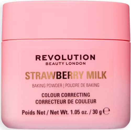 Revolution Beauty London Colour Correcting Loose Baking Powder Strawberry Milk