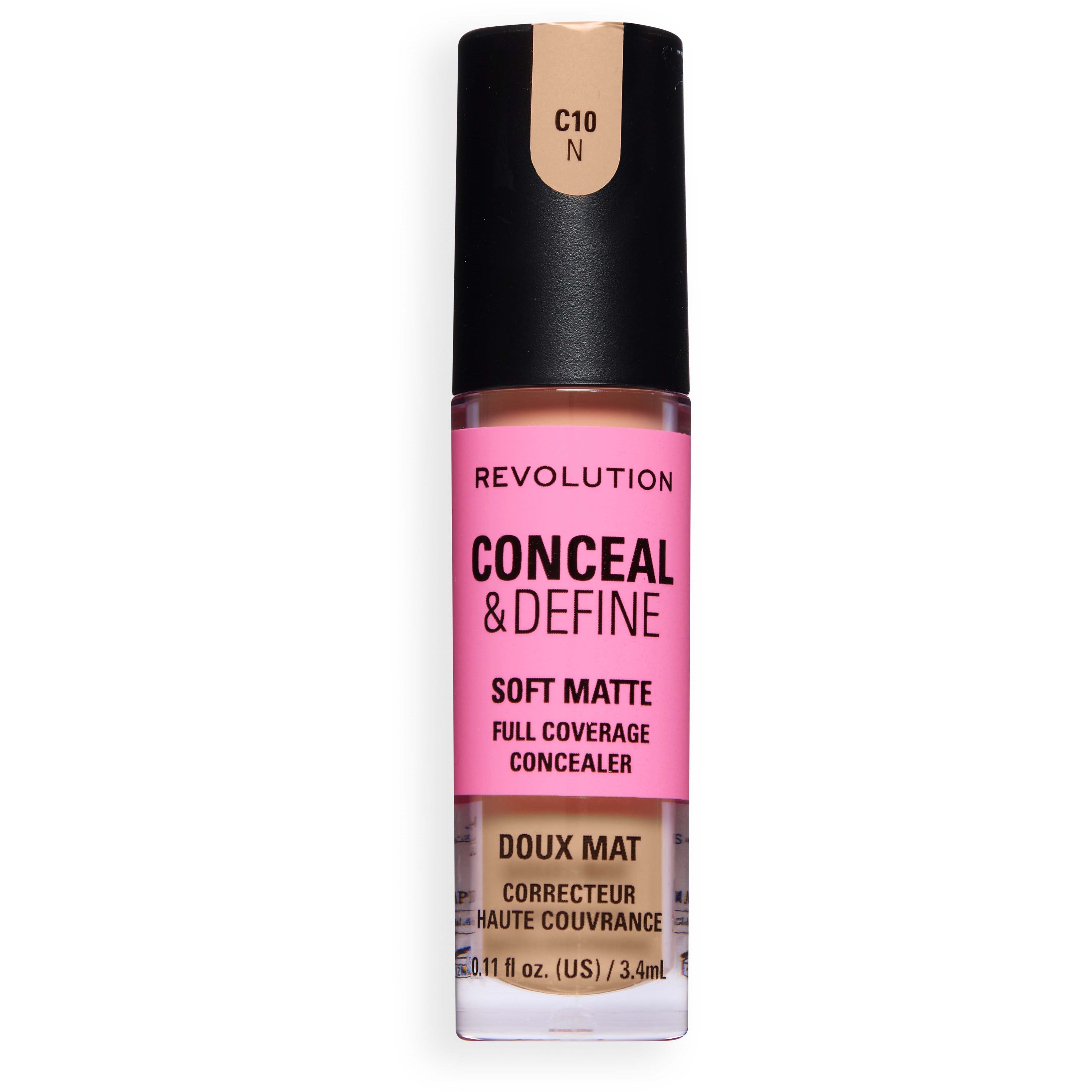 Revolution Beauty London Conceal and Define Full Coverage Concealer C10N