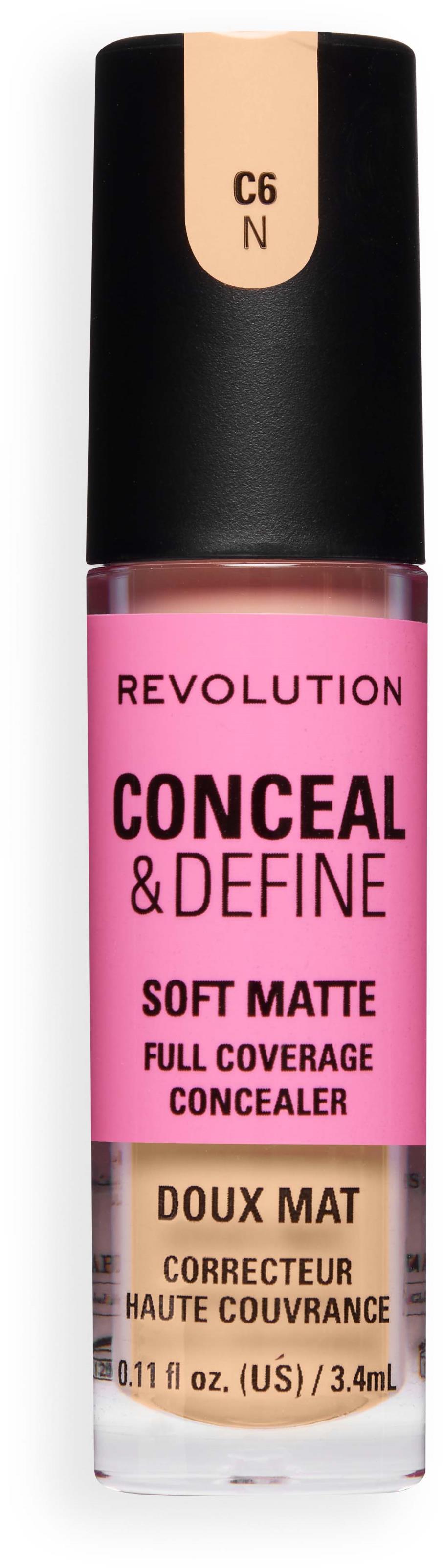 Revolution Beauty London Conceal and Define Full Coverage Concealer C6N