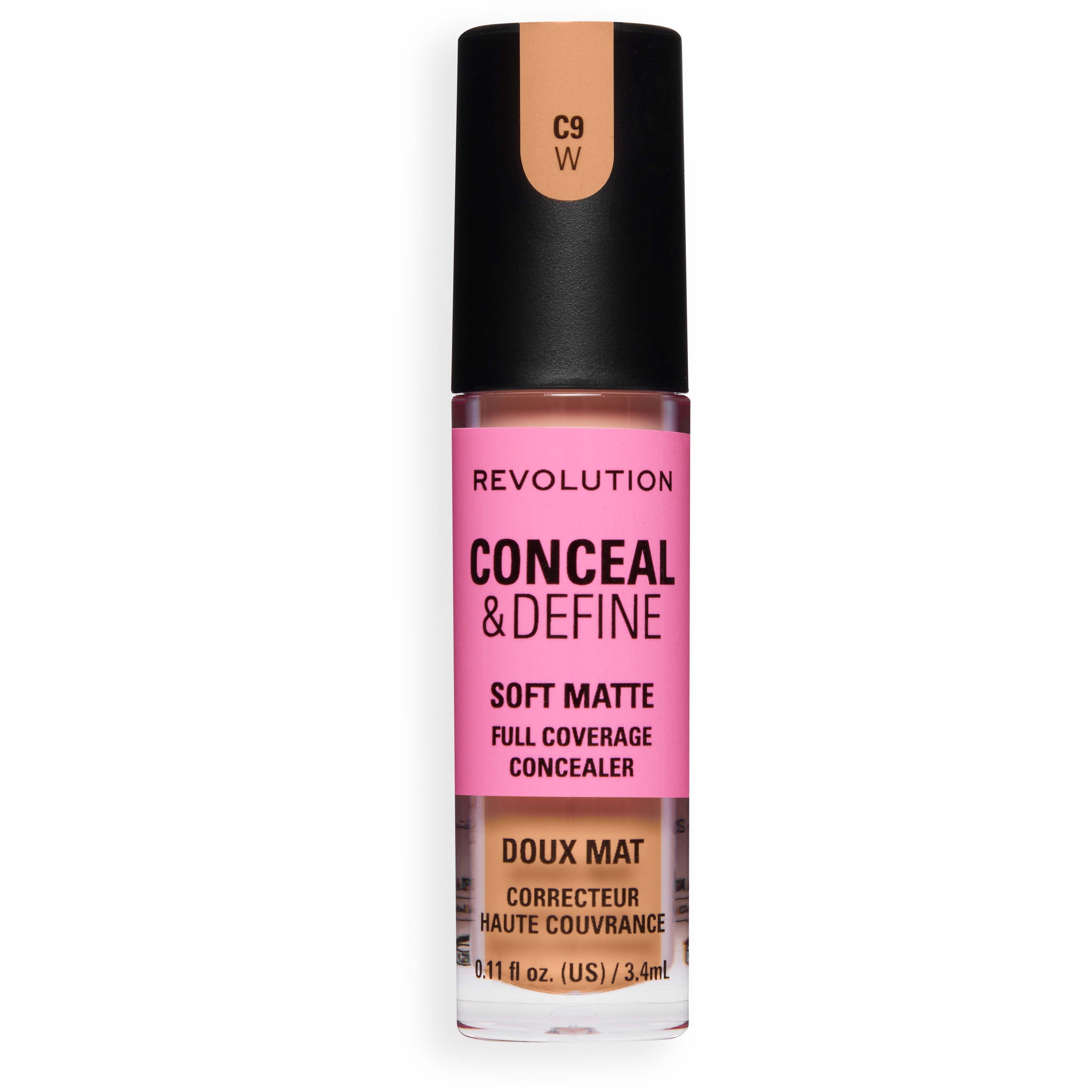 Revolution Beauty London Conceal and Define Full Coverage Concealer C9W