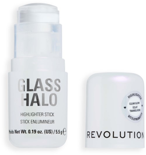 Revolution Beauty London Glass Halo Highlighter Stick Clear Glow