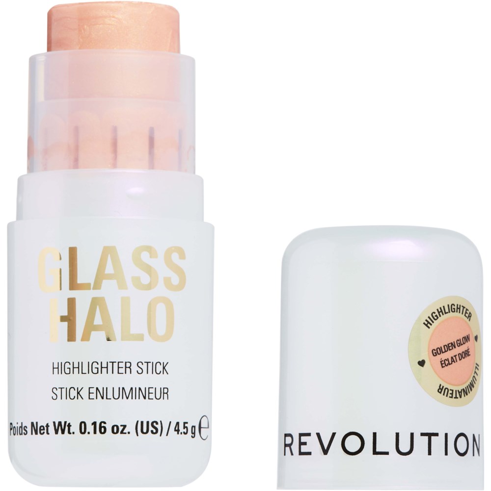Revolution Beauty London Revolution Beauty London Glass Halo Highlighter Stick Golden Glow