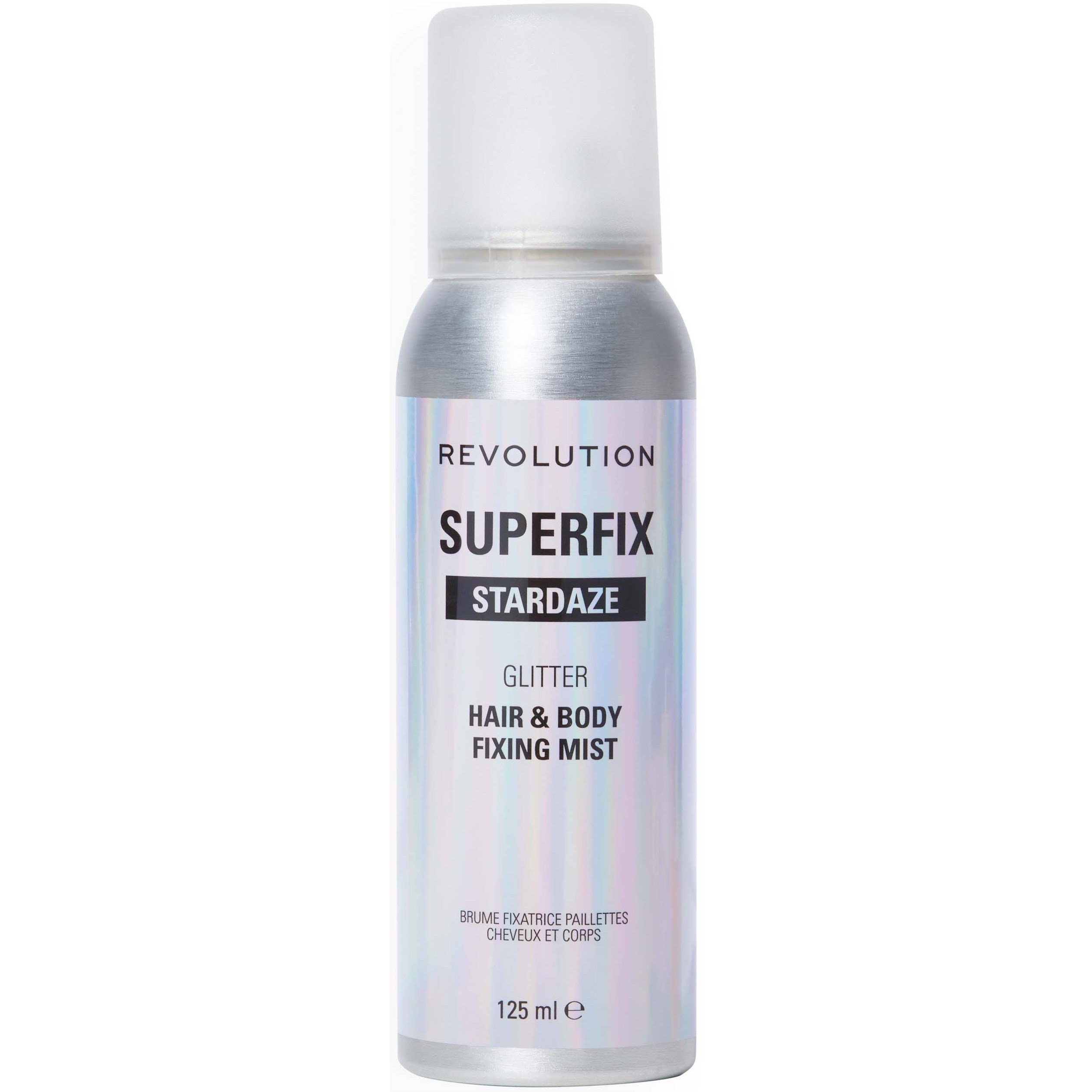 Revolution Beauty London Glitter Shine Face Body & Hair Mist 125