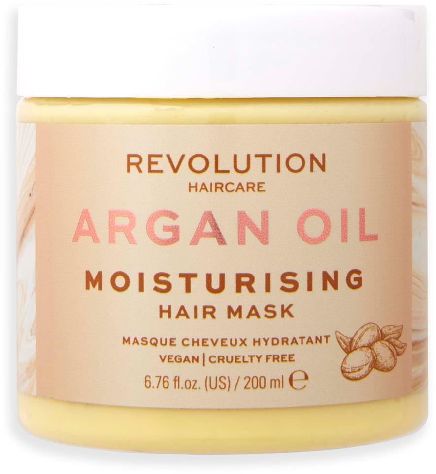 Revolution Haircare Hair Mask Moisturising Argan Oil 200ml