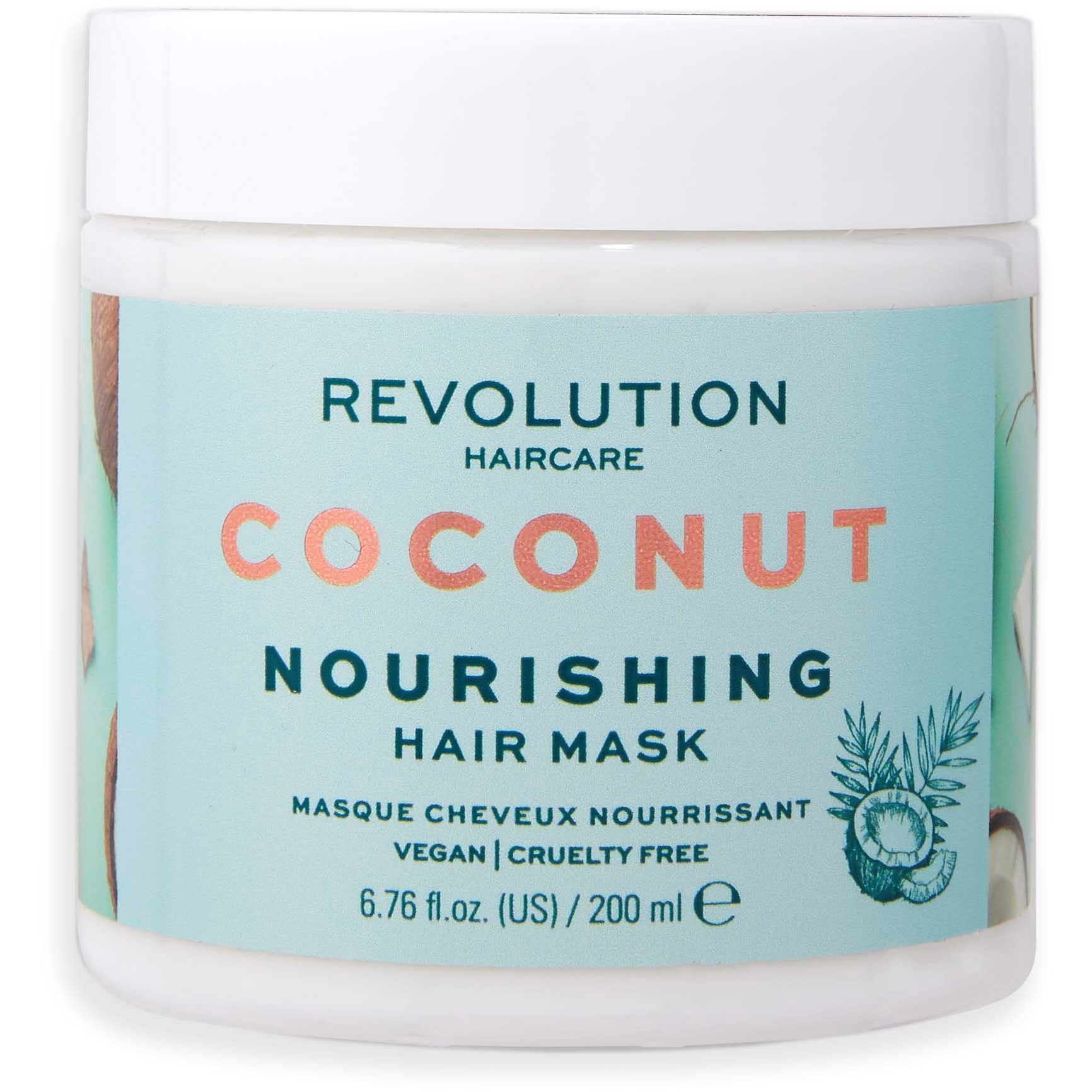 Läs mer om Revolution Haircare Hair Mask Nourishing Coconut 200 ml