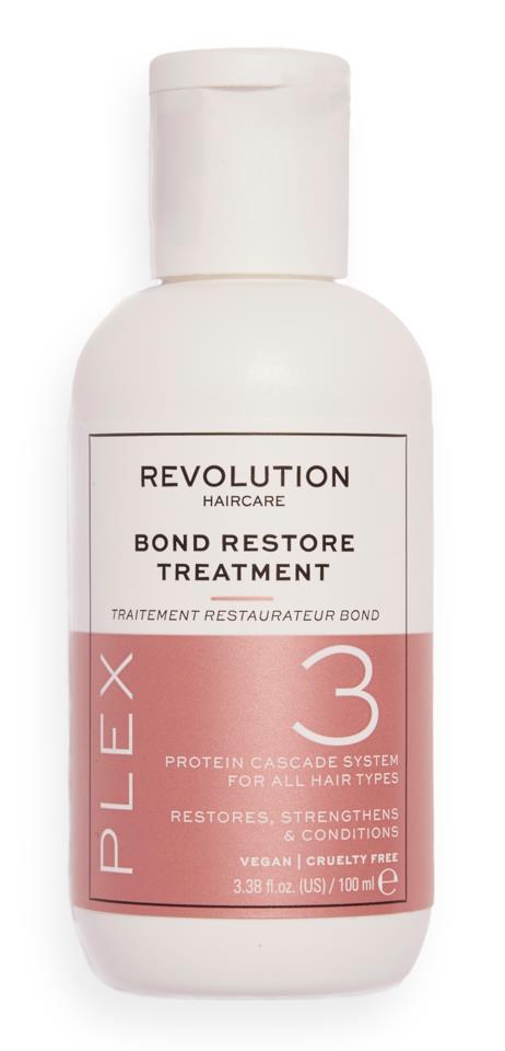 Revolution Haircare Hair Plex 3 Bond Restore Treatment 100ml