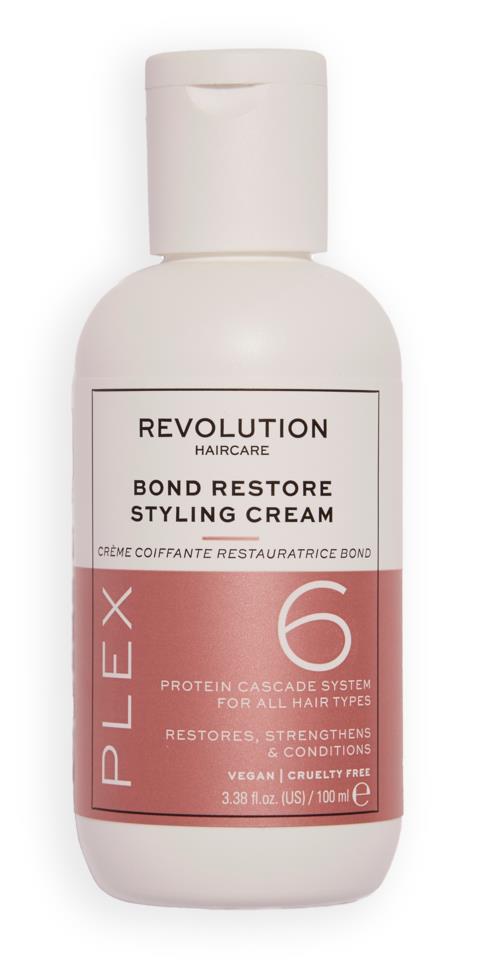 Revolution Haircare Hair Plex 6 Bond Restore Styling Cream 100ml