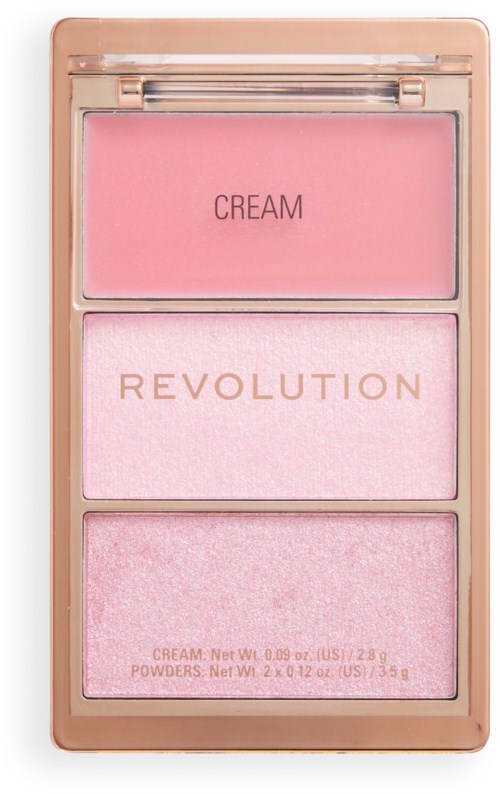 Revolution Beauty London Highlight Icon Palette Pink Posse