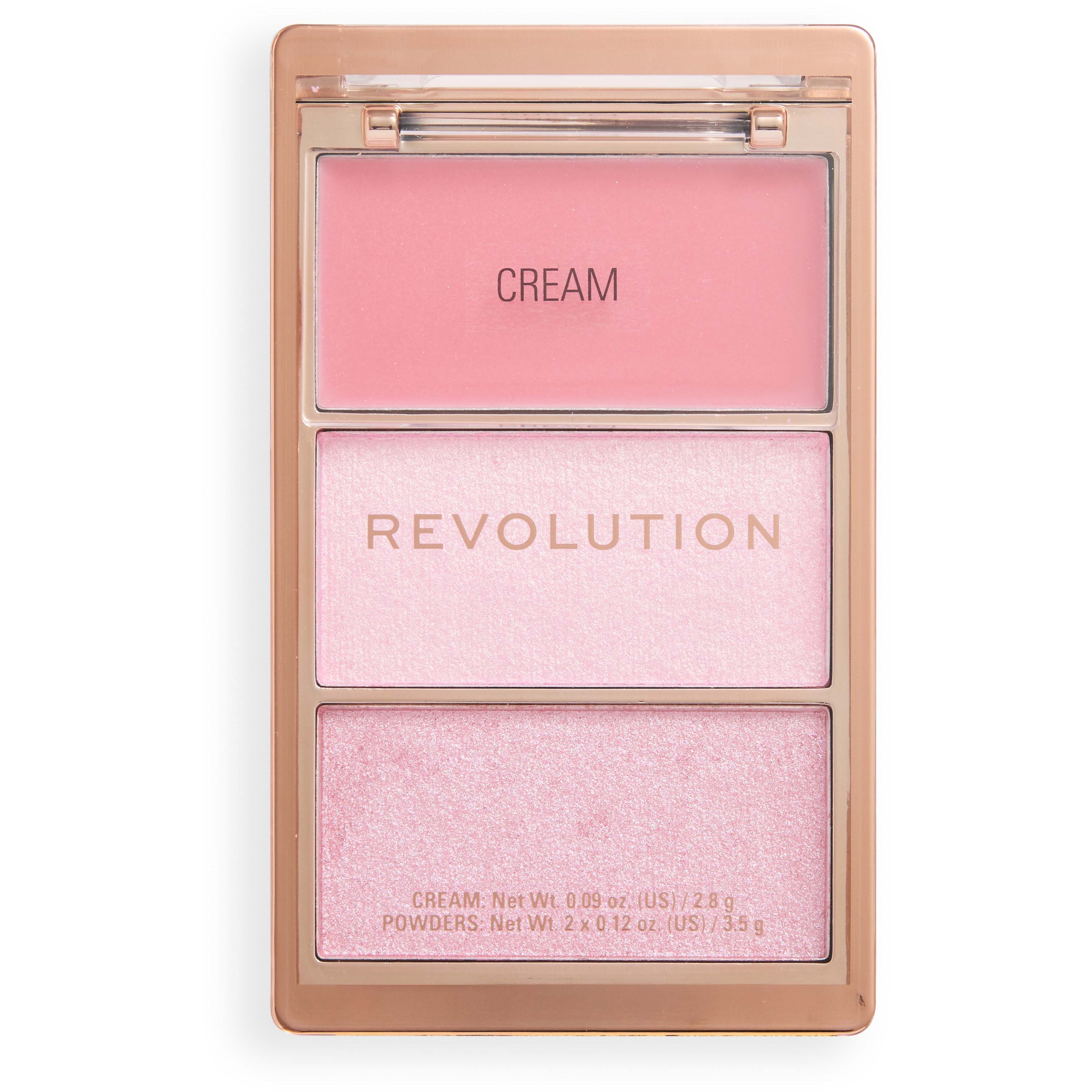 Revolution Beauty London Highlight Icon Palette Pink Posse
