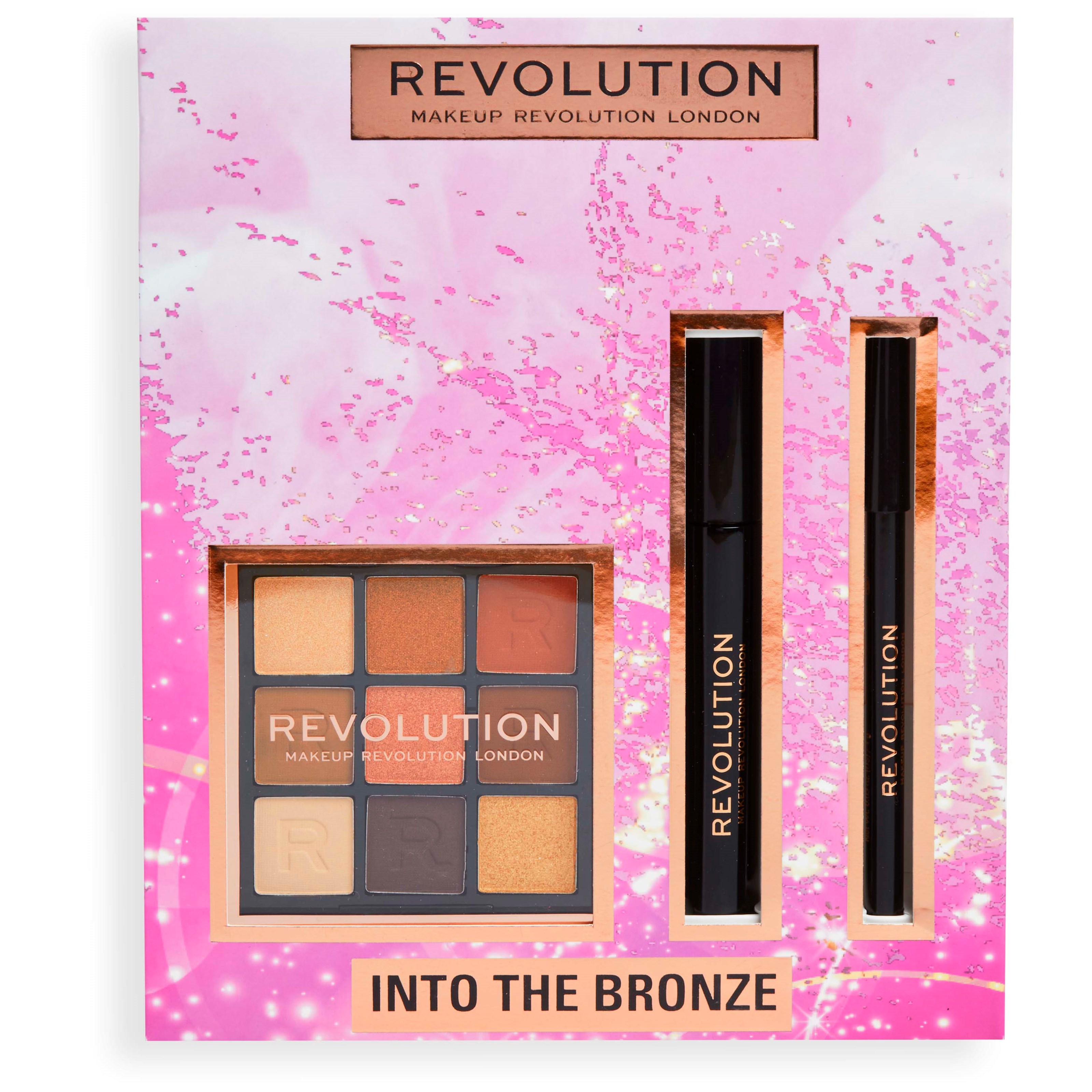 Makeup Revolution Into The Bronze Eye Set Gift Set
