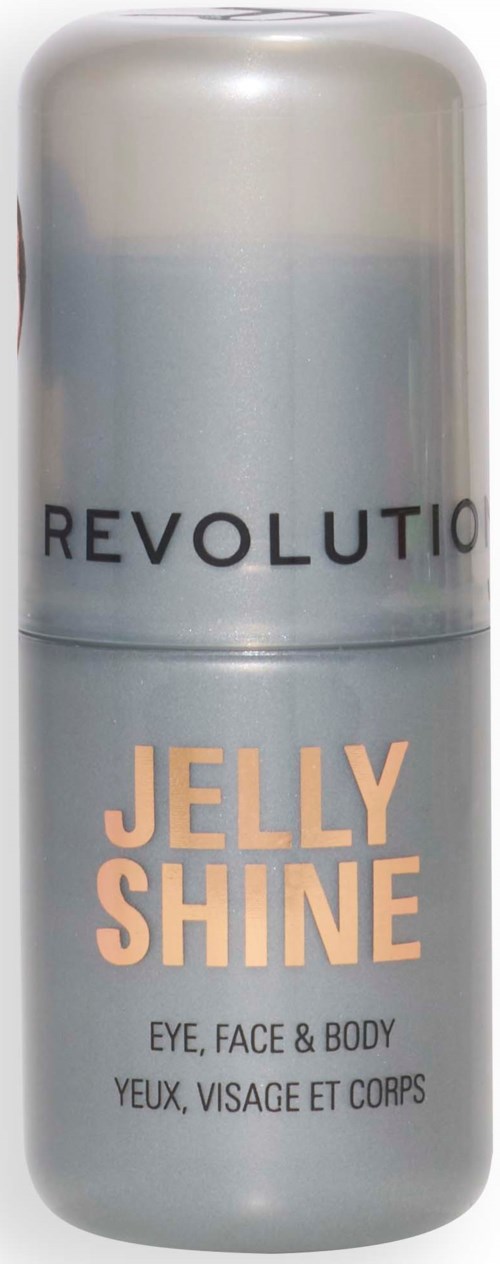 Revolution Beauty London Jelly Shine Shadow and Highlight Stick Silver Moonlight