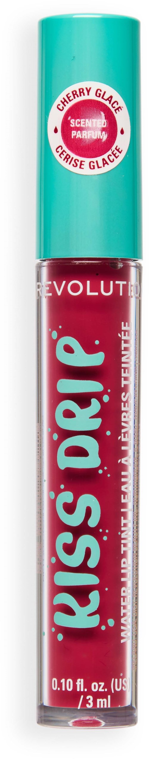 Revolution Beauty London Kiss Drip Water Lip Tint Cherry Glacé