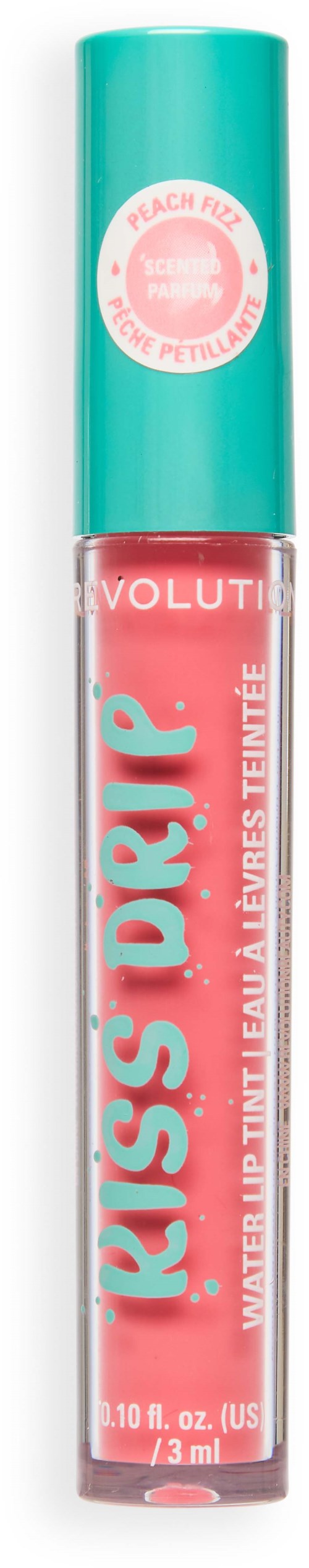 Revolution Beauty London Kiss Drip Water Lip Tint Peach Fizz