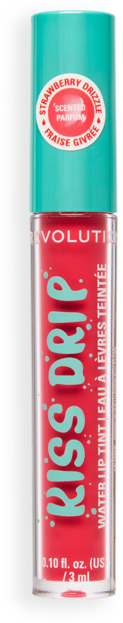 Revolution Beauty London Kiss Drip Water Lip Tint Strawberry Drizzle