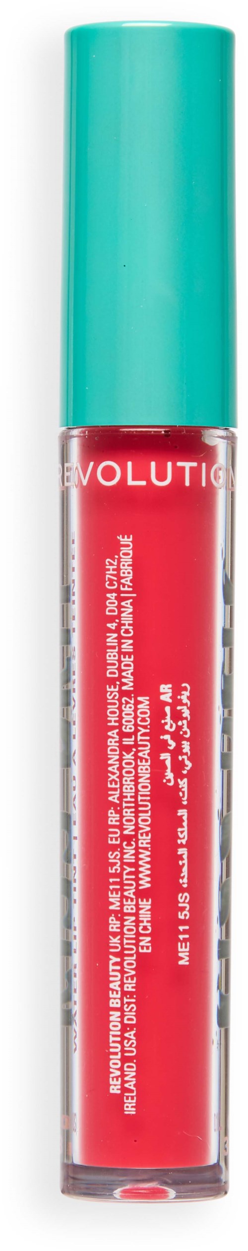 Revolution Beauty London Kiss Drip Water Lip Tint Strawberry Drizzle