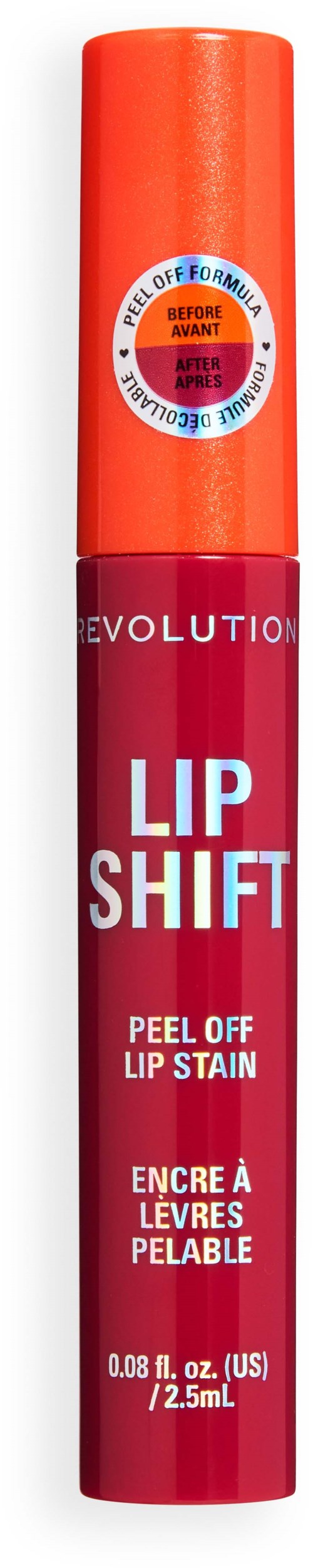 Revolution Beauty London Lip Shift Peel Off Lip Stain Solar Flare Coral