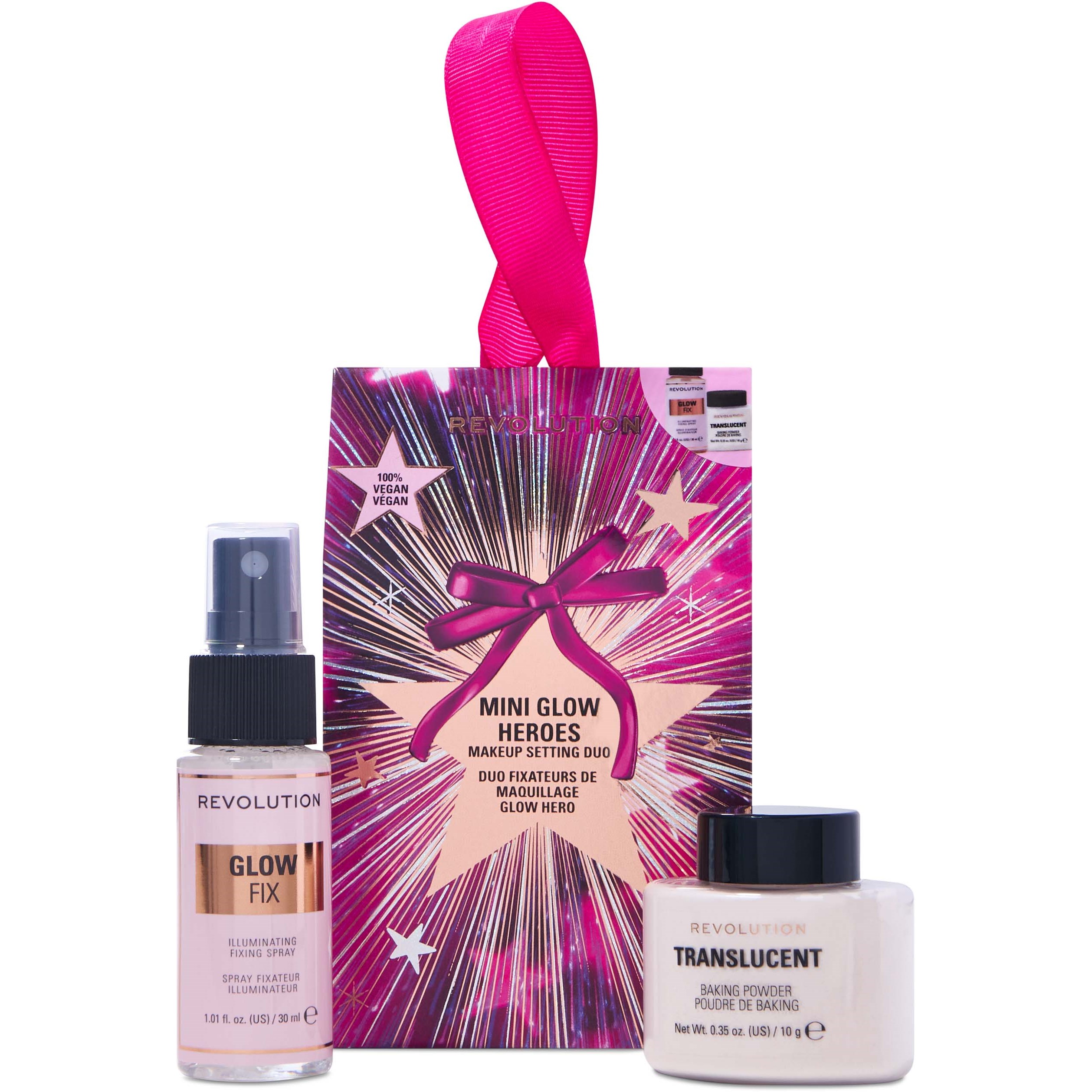 Makeup Revolution Revolution Mini Glow Hero's Makeup Setting Duo