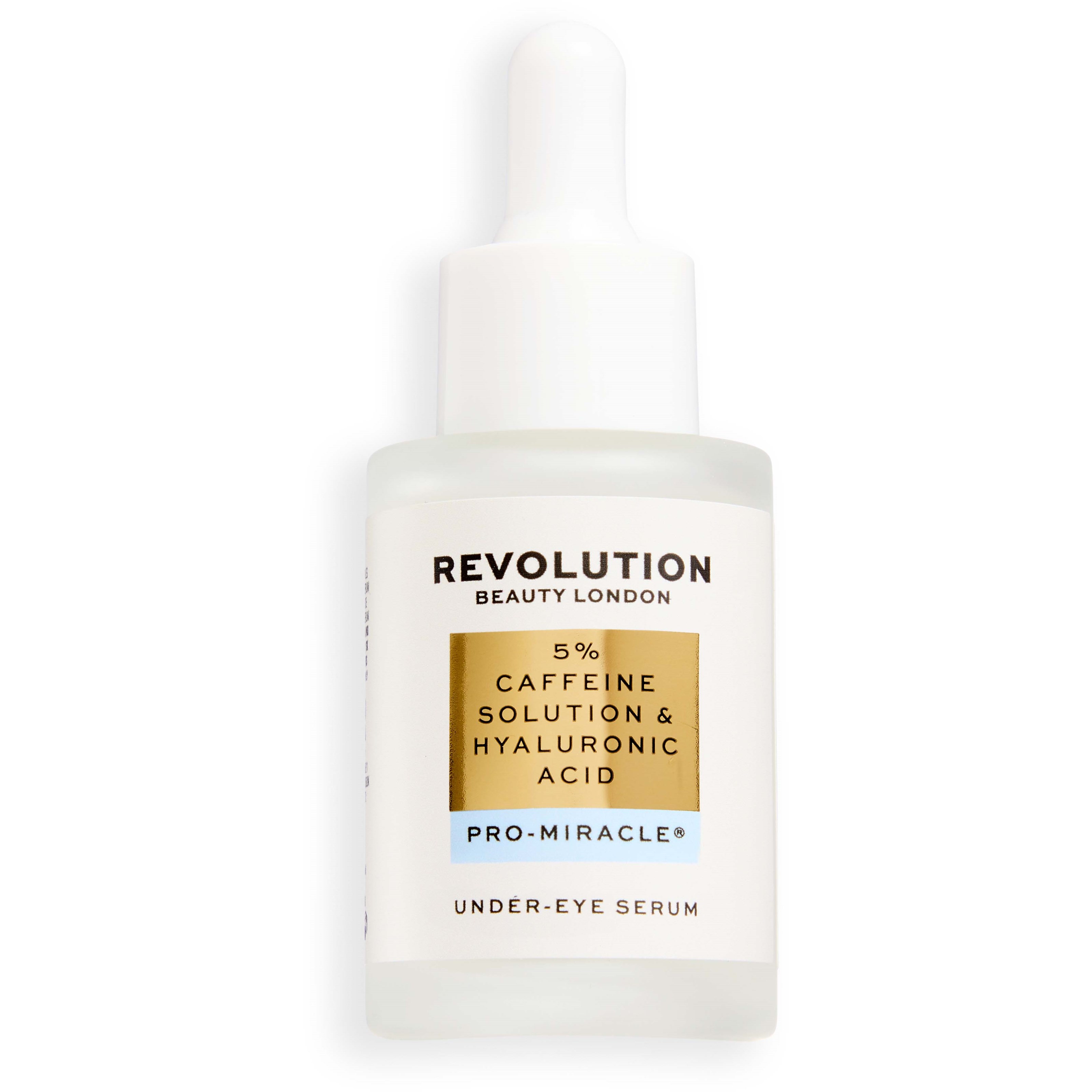 Revolution Beauty London Pro-Miracle 5% Caffeine Solution & Hyaluronic Acid Under Eye Serum