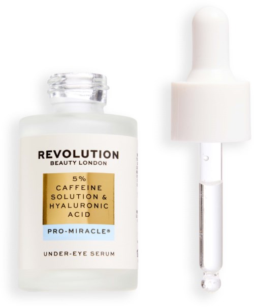 Revolution Beauty London Pro-Miracle 5% Caffeine Solution & Hyaluronic Acid Under Eye Serum 30 ml