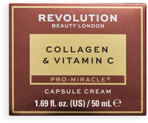 Revolution Beauty London Pro-Miracle Collagen & Vitamin C Capsule Cream 50 ml