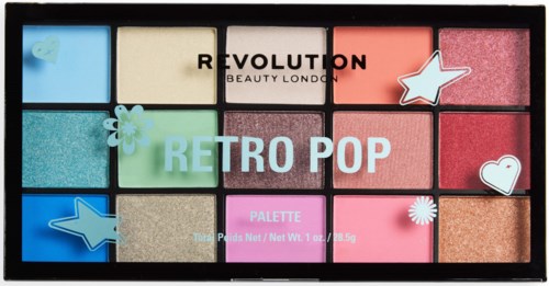 Revolution Beauty London Reloaded Palette Retro Pop