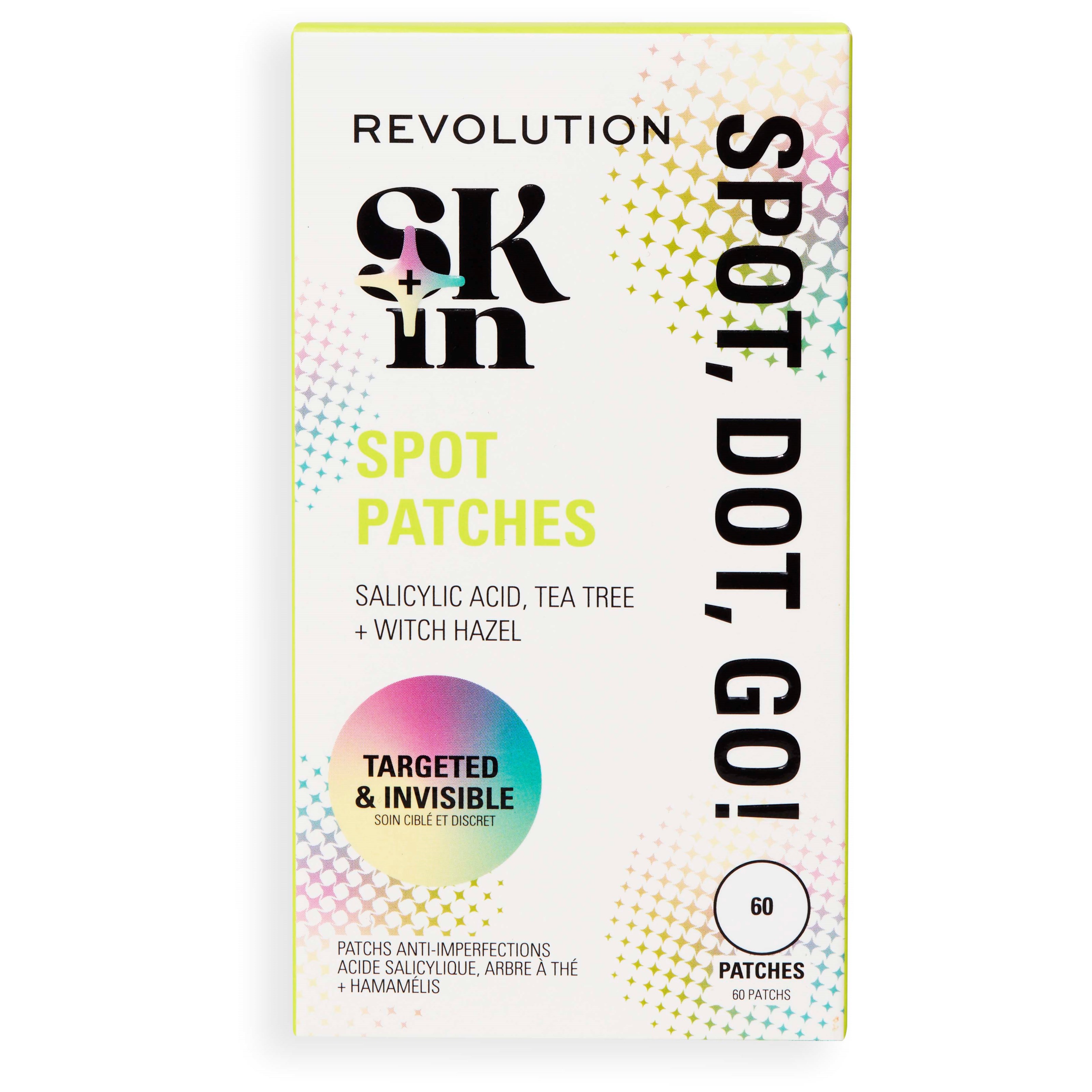 Revolution Beauty London Skin Spot, Dot, Go! Spot Patches 60 szt.