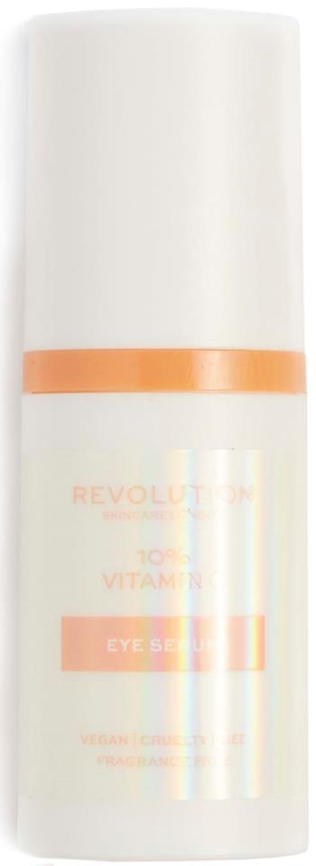 Revolution Skincare 10% Vitamin C Brightening Power Eye Serum 15ml