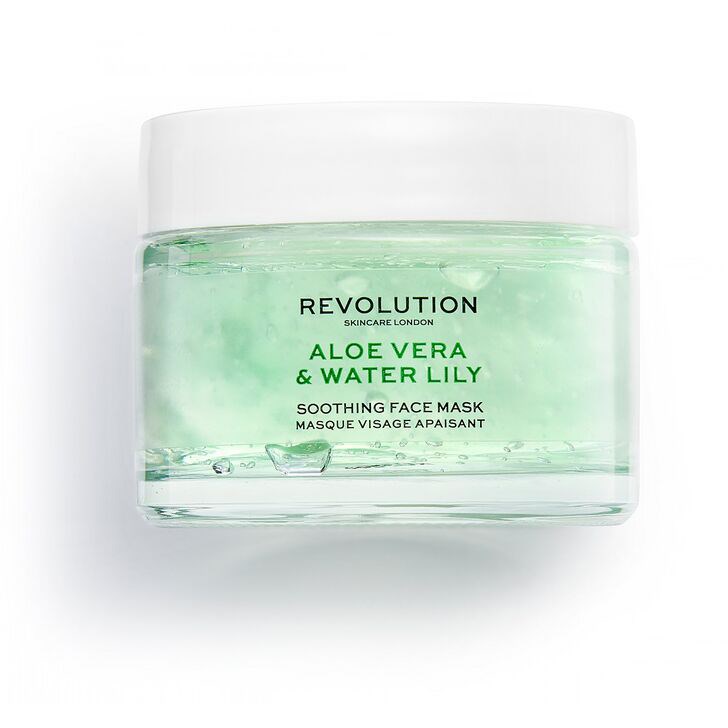 Revolution Skincare Aloe Vera & Water Lily Soothing Face Mask 50