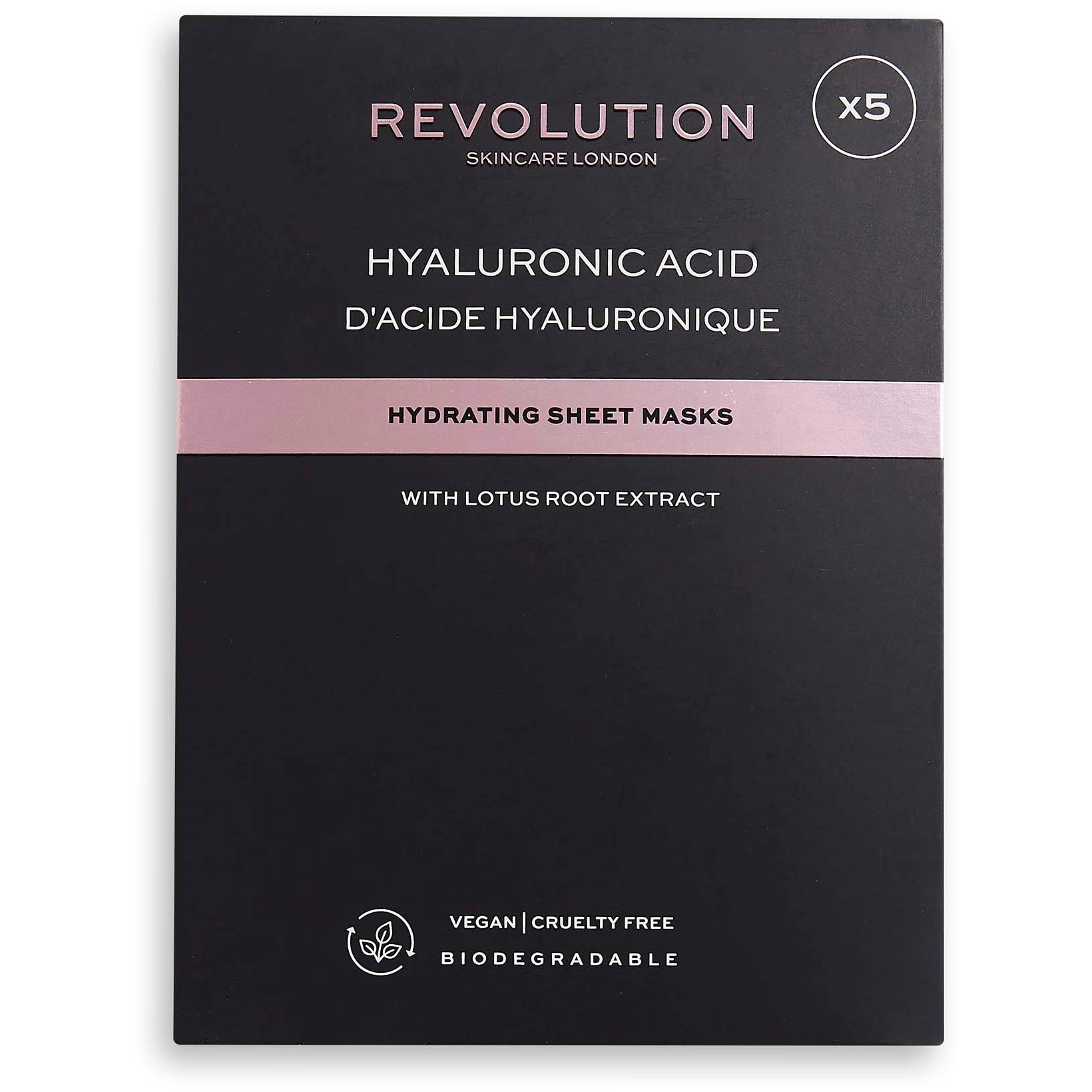 Läs mer om Revolution Skincare Biodegradable Hydrating Hyaluronic Acid Sheet Mask