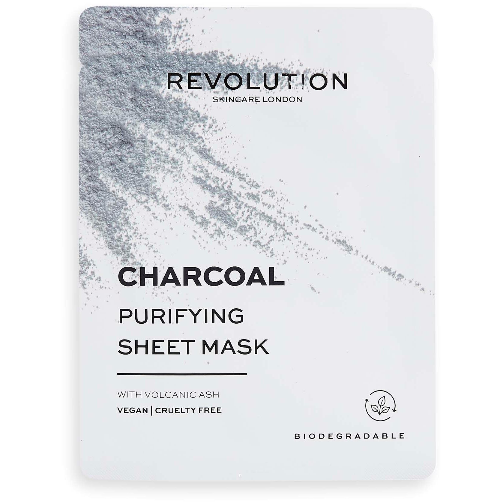 Revolution Beauty London Biodegradable Purifying Charcoal Sheet Mask 5 (obrázok 3)