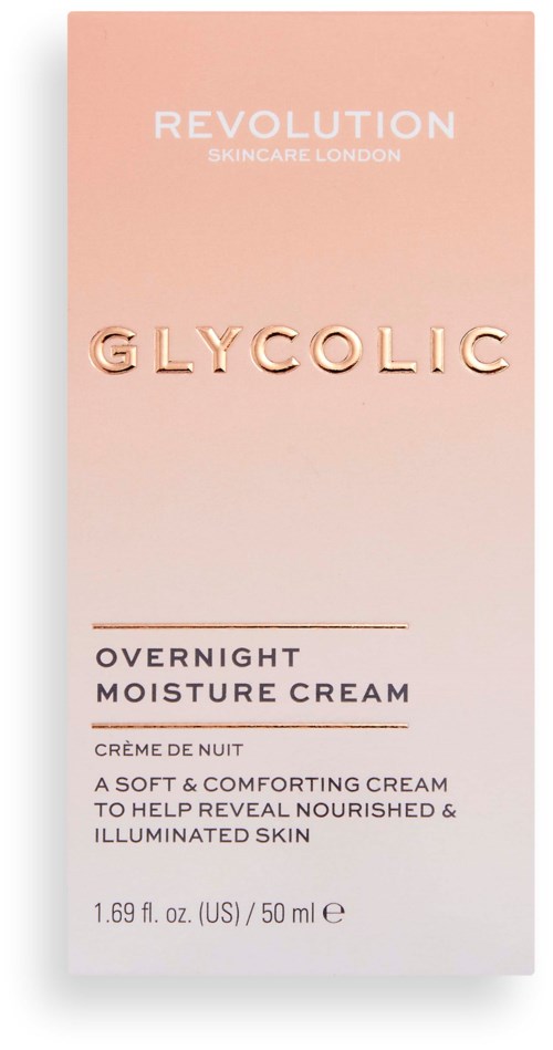 Revolution Beauty London Glycolic Acid Glow Overnight Cream 50 ml