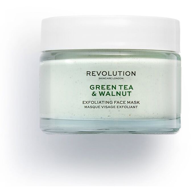 Revolution Skincare Green Tea & Walnut Exfoliating Face Mask 50