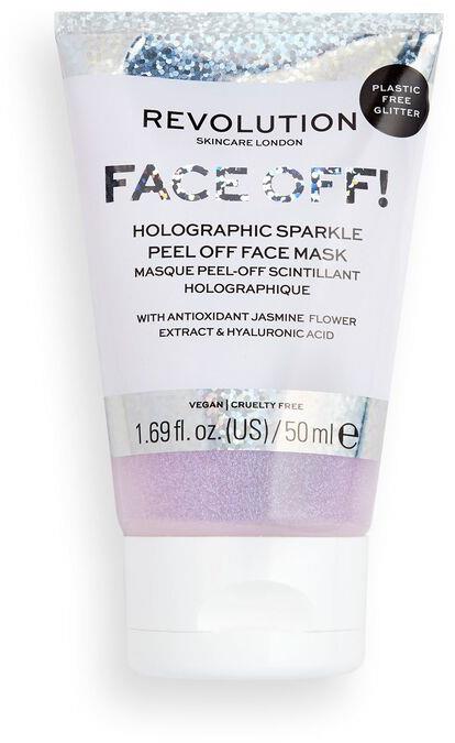 Revolution Skincare Holographic Glitter Face Off Mask 