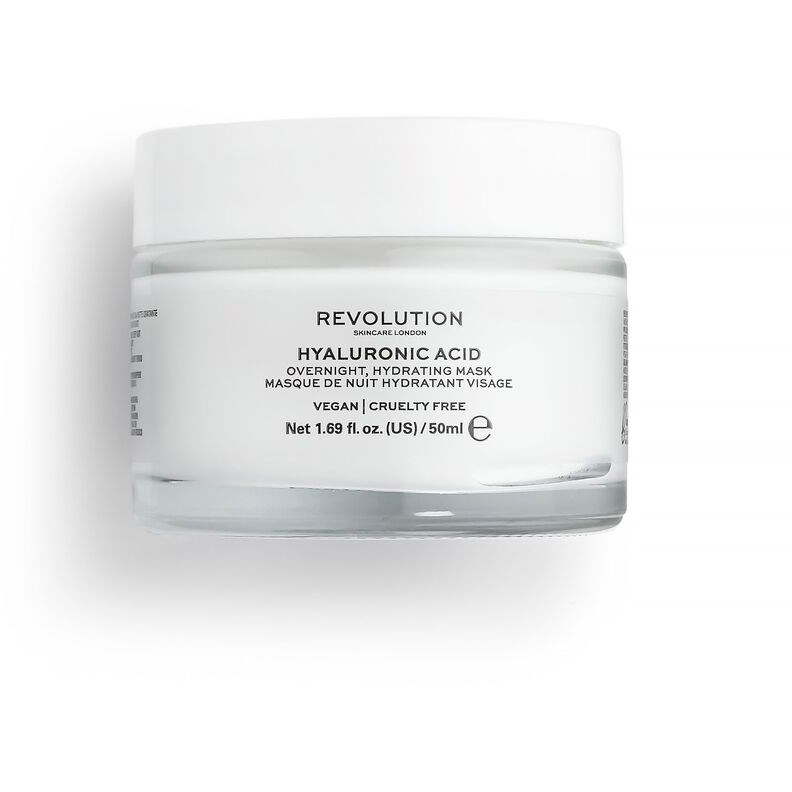 Revolution Skincare Hyaluronic Acid Overnight Hydrating Face Mask 50