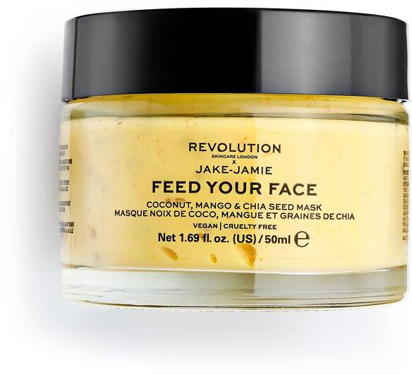 Revolution Skincare Jake – Jamie Coconut, Mango & Chia Seed Radiant Glow Face Mask 