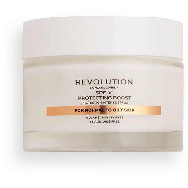Läs mer om Revolution Skincare Moisture Cream SPF30 Normal to Oily Skin 50 ml