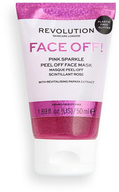 Revolution Skincare Pink Glitter Face Off Mask 