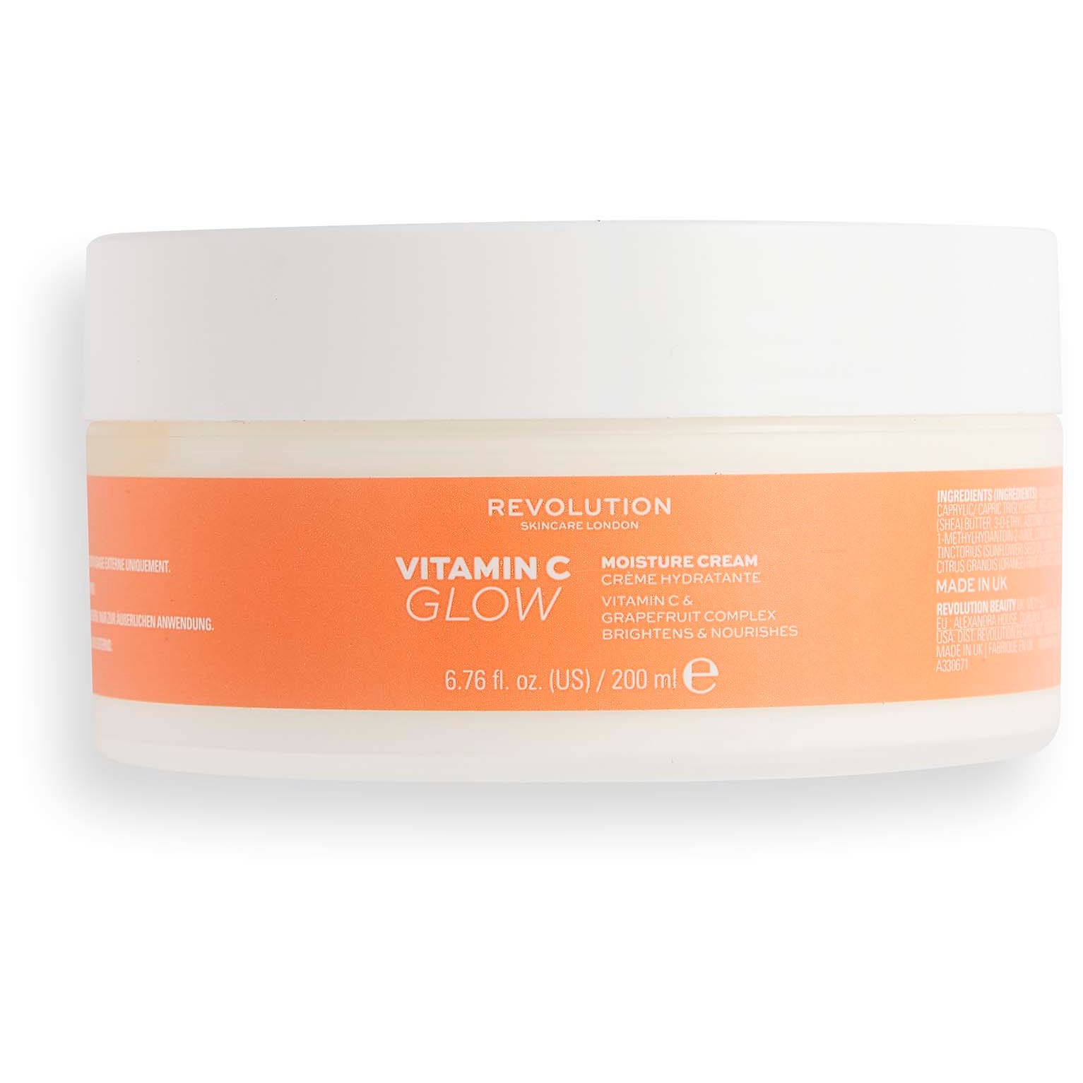 Revolution Skincare Vit C (Glow) Moisture Cream 200 ml