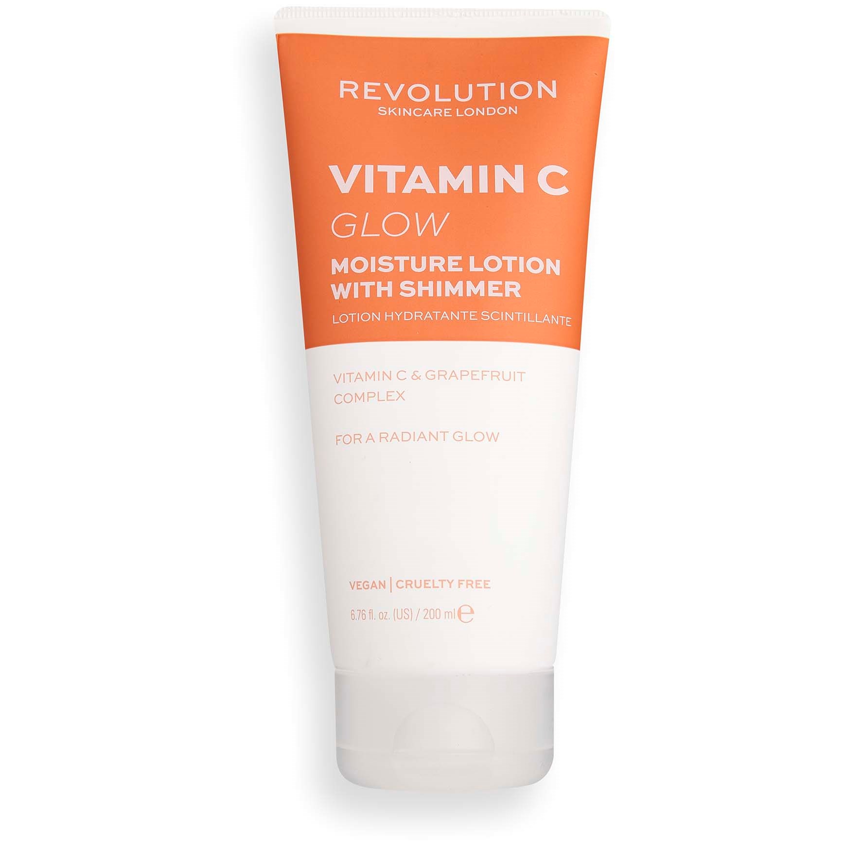 Läs mer om Revolution Skincare Vit C (Glow) Shimmer Lotion 200 ml
