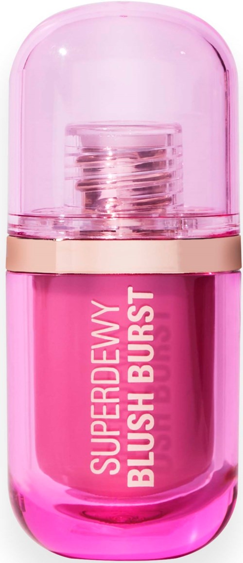 Revolution Beauty London Superdewy Blush Plump Serum Liquid Blush Bubblegum Burst Pink