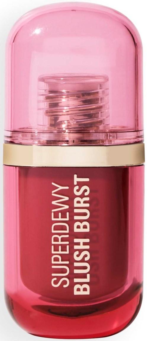 Revolution Beauty London Superdewy Blush Plump Serum Liquid Blush Rose all Day Dusty Pink