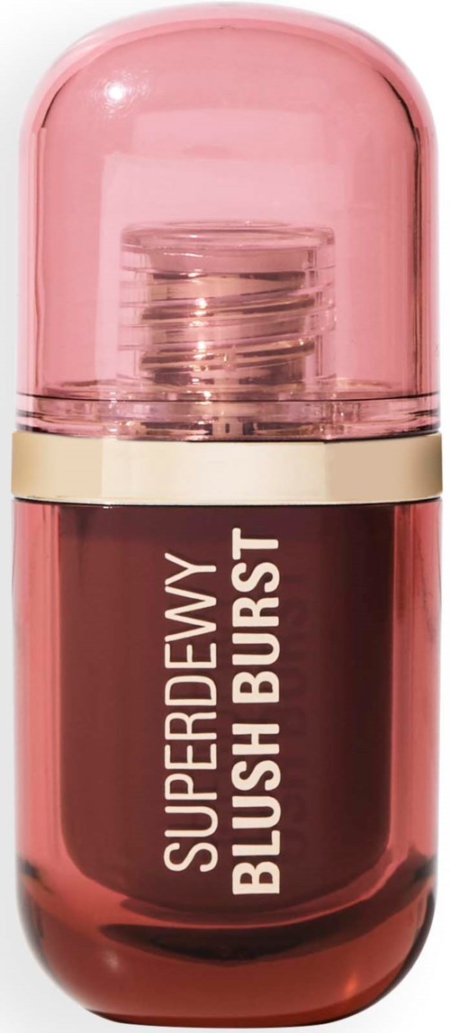 Revolution Beauty London Superdewy Blush Plump Serum Liquid Blush Sugar Toasted Bronze